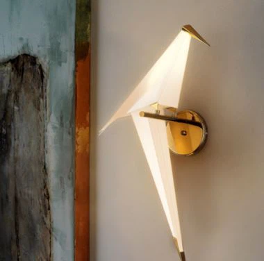 Mūsdienīga apdare iekštelpu sienas lampa